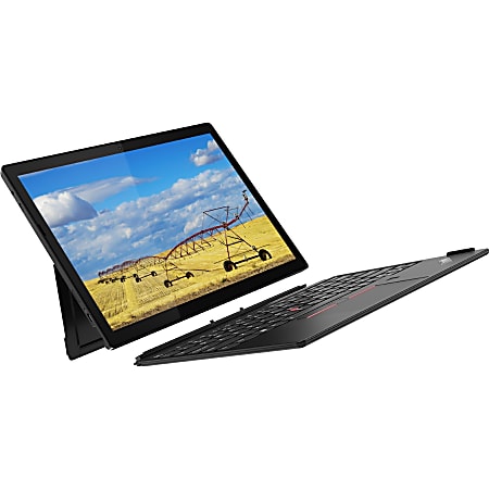 Lenovo ThinkPad X12 Detachable 20UW - Tablet - with detachable keyboard - Core i7 1180G7 / 2.2 GHz - vPro - Win 10 Pro 64-bit - 16 GB RAM - 512 GB SSD NVMe - 12.3" IPS touchscreen 1920 x 1280 (Full HD Plus) - Iris Xe Graphics - Wi-Fi 6
