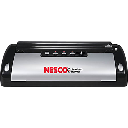 Nesco Silver Food Vacuum Sealer with Bag Cutter VSS-01 - The Home Depot