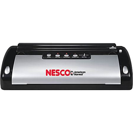 Nesco Vacuum Sealer (Black) - For Home