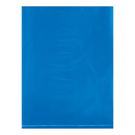 Office Depot® Brand 2 Mil Colored Flat Poly Bags, 9" x 12", Blue, Case Of 1000