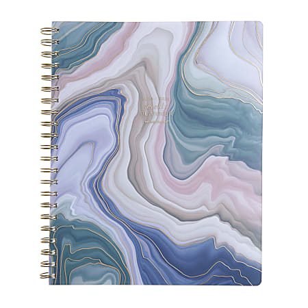 Russell & Hazel 2024 PP Academic Planner, 9-1/8” x 11-1/4”, Agate