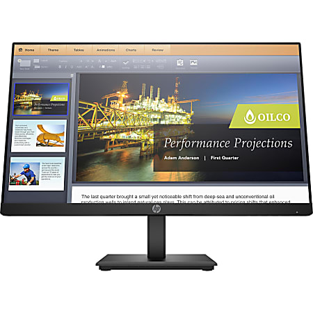 HP P224 21.5 Full HD LED LCD Monitor 169 Black 22 Class