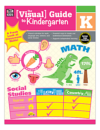 Thinking Kids® Visual Guide Workbook, Kindergarten