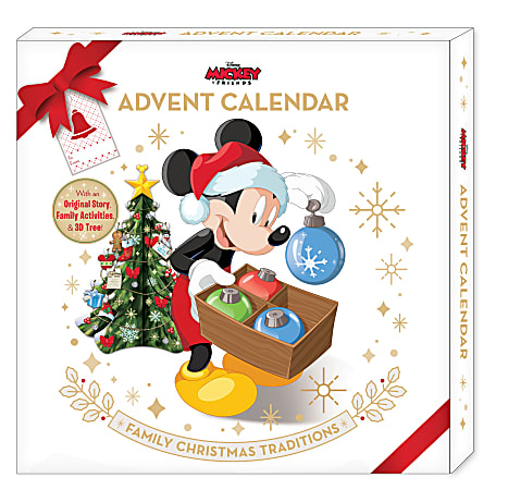 Disney Mickey Friends Advent Calendar Family Christmas Traditions