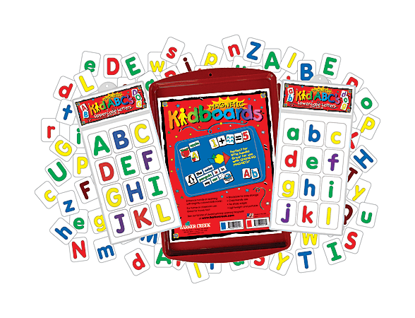 Barker Creek® Magnets, Learning Magnets®, Alphabet Activity Kit, Grades Pre-K–2, Pack Of 77