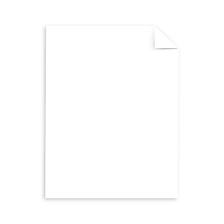 Neenah Premium Card Stock Bright White Letter 8.5 x 11 65 Lb