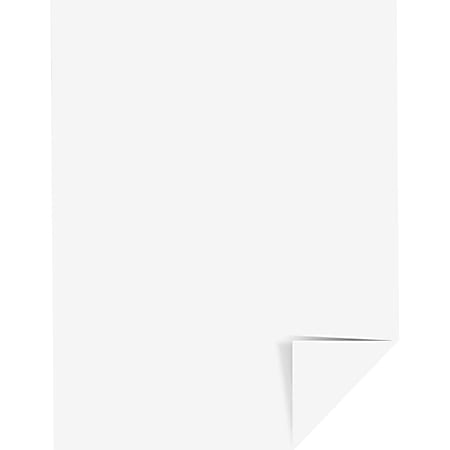 Neenah Bright White Cardstock, 8.5 x 11, 65 lb/176 gsm, Bright White, 96  Brightness, 250 Sheets (91904) 