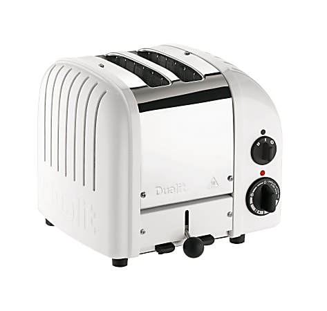Dualit® NewGen Extra-Wide-Slot Toaster, 2-Slice, White