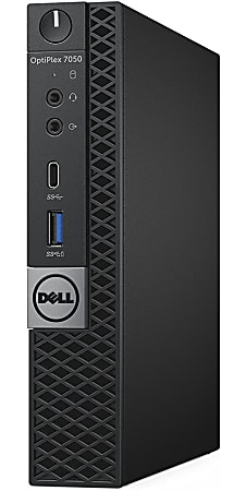 Dell™ Optiplex 7050 Micro Refurbished Desktop, Intel® Core™ i5, 16GB Memory, 512GB Solid State Drive, Windows® 10, RF610853