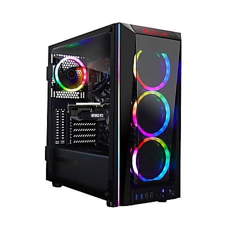 CLX SET TGMSETRTH0C39BM Liquid-Cooled Gaming Desktop PC, Intel® Core™ i9, 32GB Memory, 4TB Hard Drive/960GB Solid State Drive, Windows® 10 Home