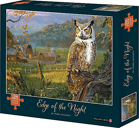 Willow Creek Press 1,000-Piece Puzzle, Edge of the Night