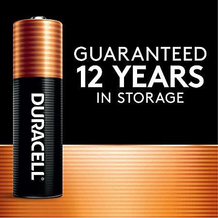 Duracell® Coppertop AA Alkaline Batteries, Pack Of 24