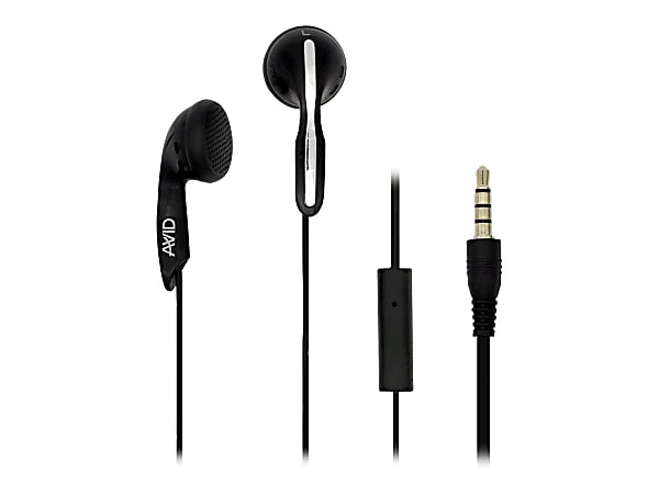 AVID AE-1M - Earphones with mic - ear-bud