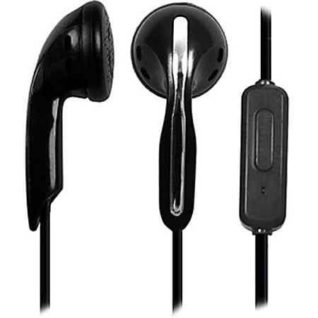 AVID AE -1M STEREO EARBUDS WITH INLINE CONTROLS BLACK, 2AE16993632MIC