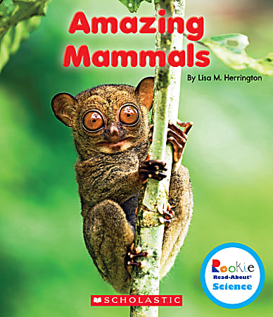 Scholastic Rookie Read-About Science: Strange Animals, Amazing Mammals, Grades 1 - 2, Box Of 84