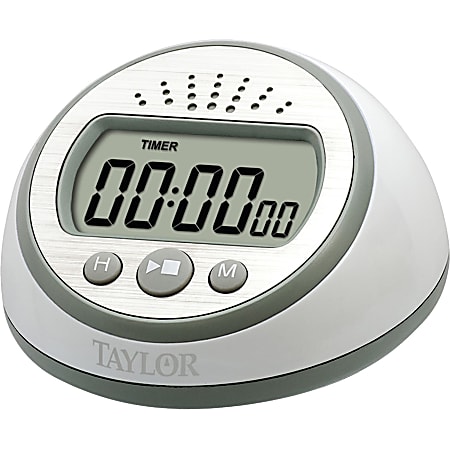 Taylor 5873 Super Loud Digital Timer 1 Day For Kitchen - Office Depot