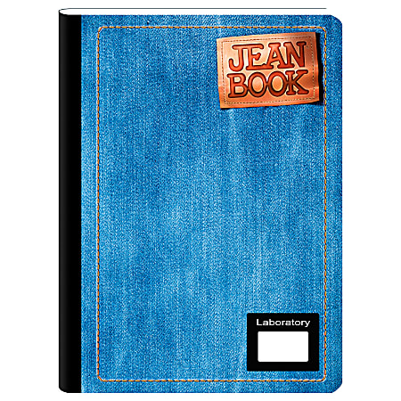 Norma Notebook, Jean, Laboratory Pages, 7-1/2" x 9-3/4", 80 Sheets, Blue, Total Qty 1