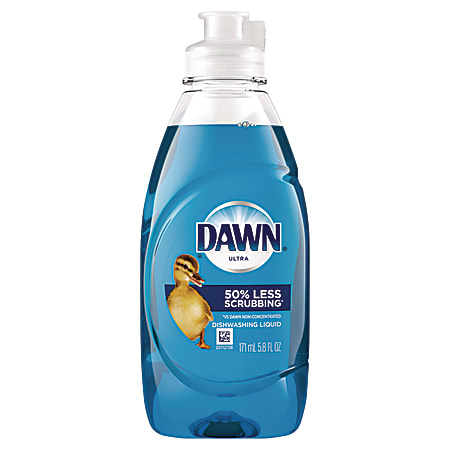 Dawn® Ultra Liquid Dish Detergent, Dawn Original, 5.8 oz Bottle, 18/Carton