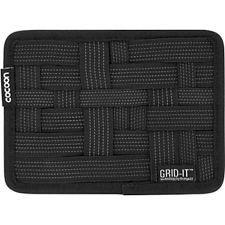 Cocoon GRID-IT! Carrying Case - Black - 5" Height x 7" Width x 0.4" Depth