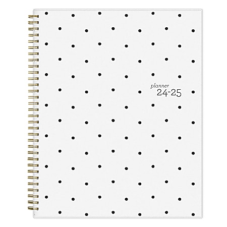 2024-2025 Blue Sky Weekly/Monthly Planning Calendar, 8-1/2" x 11", July To June, Pippi Frosted, 146914