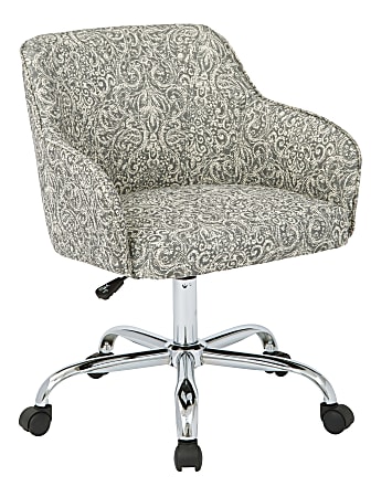 Office Star™ Avenue Six Bristol Task Chair, Mesh, Veranda Pewter/Silver