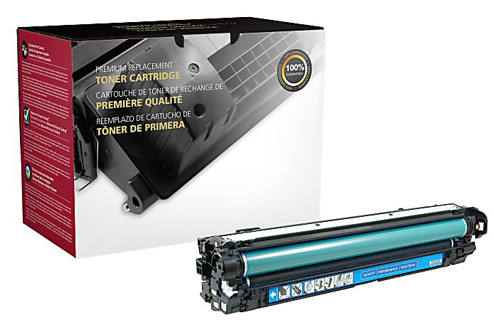 Office Depot® Brand Remanufactured Cyan Toner Cartridge Replacement for HP 651A, OD651AC