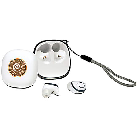 Custom Mybuds Wireless Earbuds, White