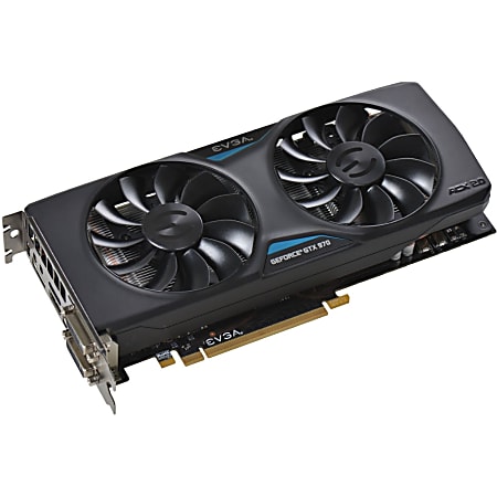 EVGA GeForce GTX 970 Graphic Card - 1.17 GHz Core - 4 GB GDDR5 - Dual Slot Space Required