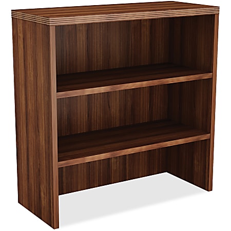 Lorell® Chateau Stack-On Bookcase, Walnut