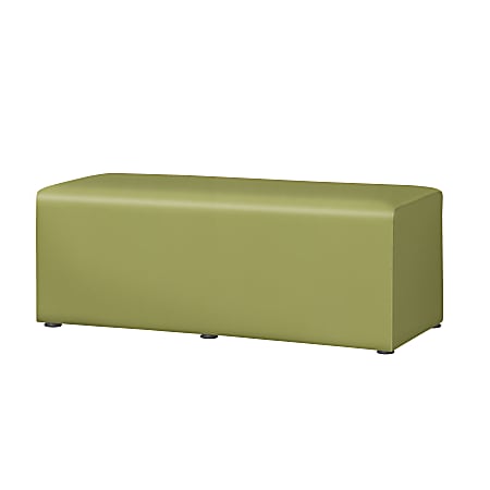 Marco Rectangle Bench, 18"H, Leap Frog