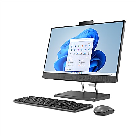Lenovo® IdeaCentre AIO 5i Desktop PC, 24" Screen, Intel® Core™ i5, 8GB Memory, 256GB Solid State Drive, Windows® 11