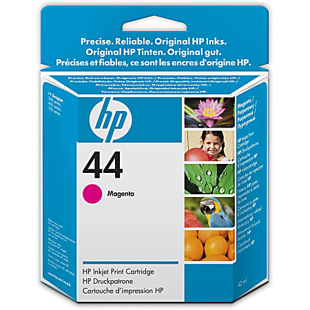 HP 44, Magenta Ink Cartridge (51644M)