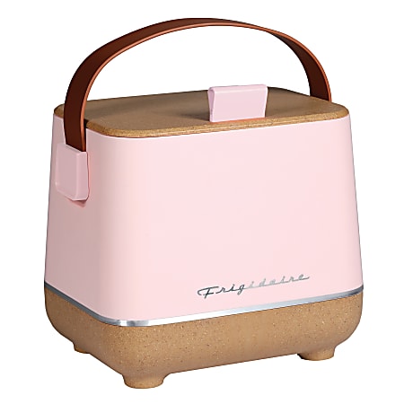 Frigidaire® 0.14 Cu. Ft. Portable Top-Opening 6-Can Beverage Insulated Refrigerator/Cooler, Pink