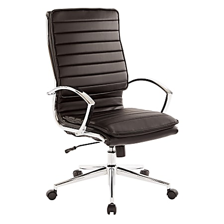 Office star products leather chair 2025