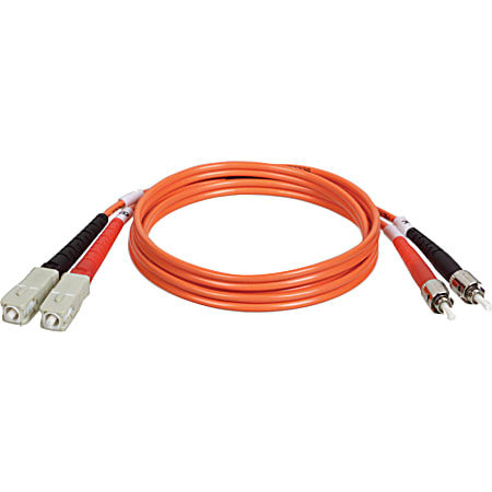 Tripp Lite 8M Duplex Multimode 62.5/125 Fiber Optic Patch Cable SC/ST 25' 25ft 8 Meter, N304025