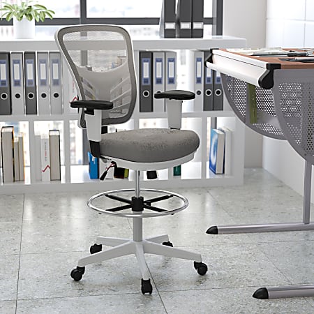 Flash furniture ergonomic drafting chair sales