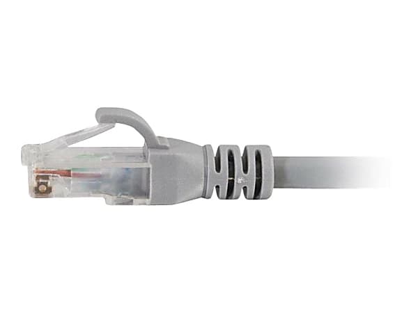 C2G 14ft Cat6 Snagless UTP Unshielded Ethernet Network Patch Cable (TAA) - Gray - Patch cable - TAA Compliant - 10306