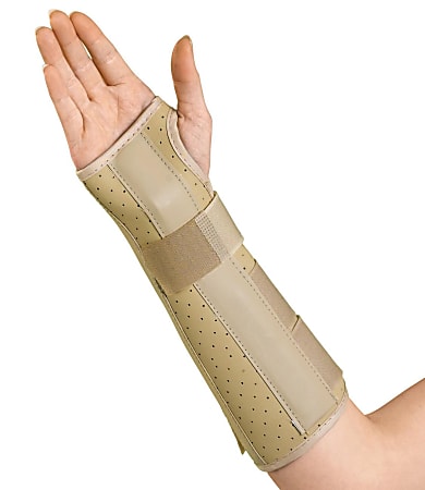 Medline Vinyl Wrist & Forearm Splint, Right, Large