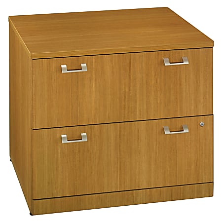 BBF Quantum 36" Lateral File, 30"H x 35 3/4"W x 23 1/2"D, Modern Cherry, Standard Delivery Service