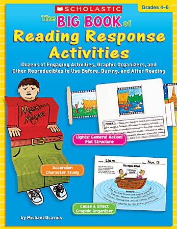 Scholastic Big Book Of Reading Response Activities, Grades 4-6