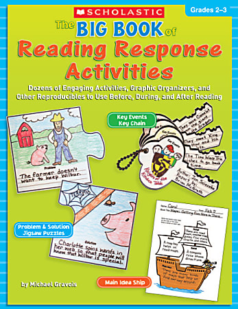 Scholastic Big Book Of Reading Response Activities, Grades 2-3