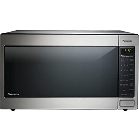 Panasonic Luxury NN T945SF Microwave Oven Single 16.46 gal Capacity Microwave Built in Installation 1250 W Microwave Power Countertop Stainless Steel Office Depot