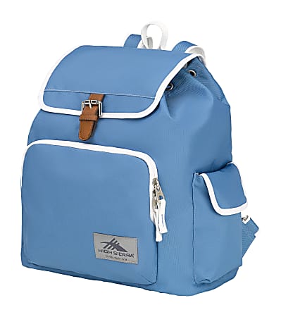 High Sierra Elly Laptop Backpack, Mineral/White