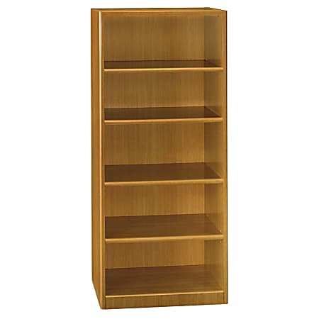 BBF Quantum 5-Shelf Bookcase, 67"H x 29 1/4"W x 14 5/8"D, Modern Cherry, Standard Delivery Service