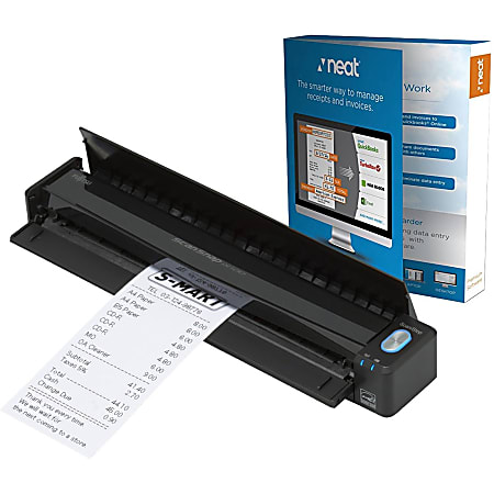 Epson ES-50 Mobile Color Sheetfed Document Scanner Black B11B252201 - Best  Buy