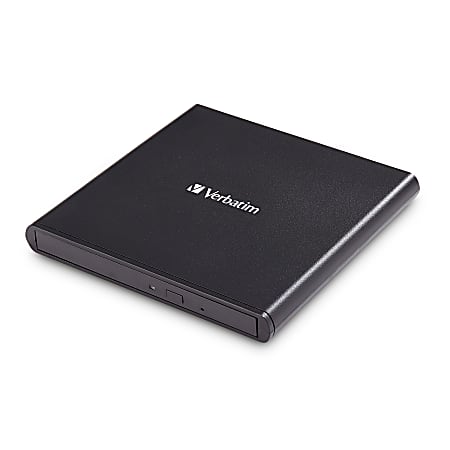 Verbatim® External Slimline CD And DVD Writer