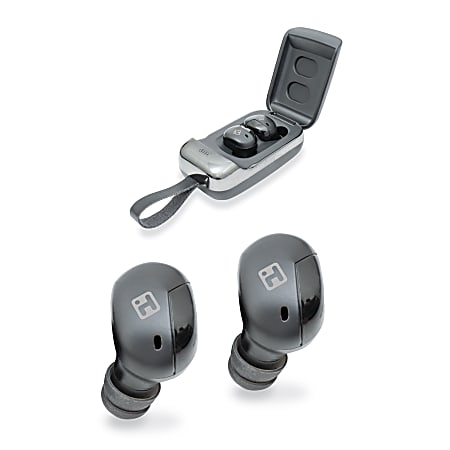 iHome XT 20 True Wireless Weatherproof Bluetooth Earbuds Black