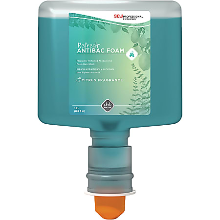SC Johnson Antibacterial Foam Hand Soap for TouchFREE Ultra Dispensers - 1.27 quart - Bacteria Remover - ANT120TF