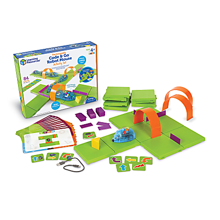 Learning Resources Code N Go Mouse Activity Set, Rechargeable