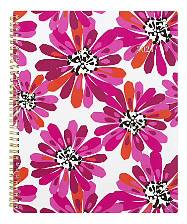 Cambridge® Customizable Weekly/Monthly Planner, 8-1/2" x 11", Power Plant, January To December 2021, 1465-905